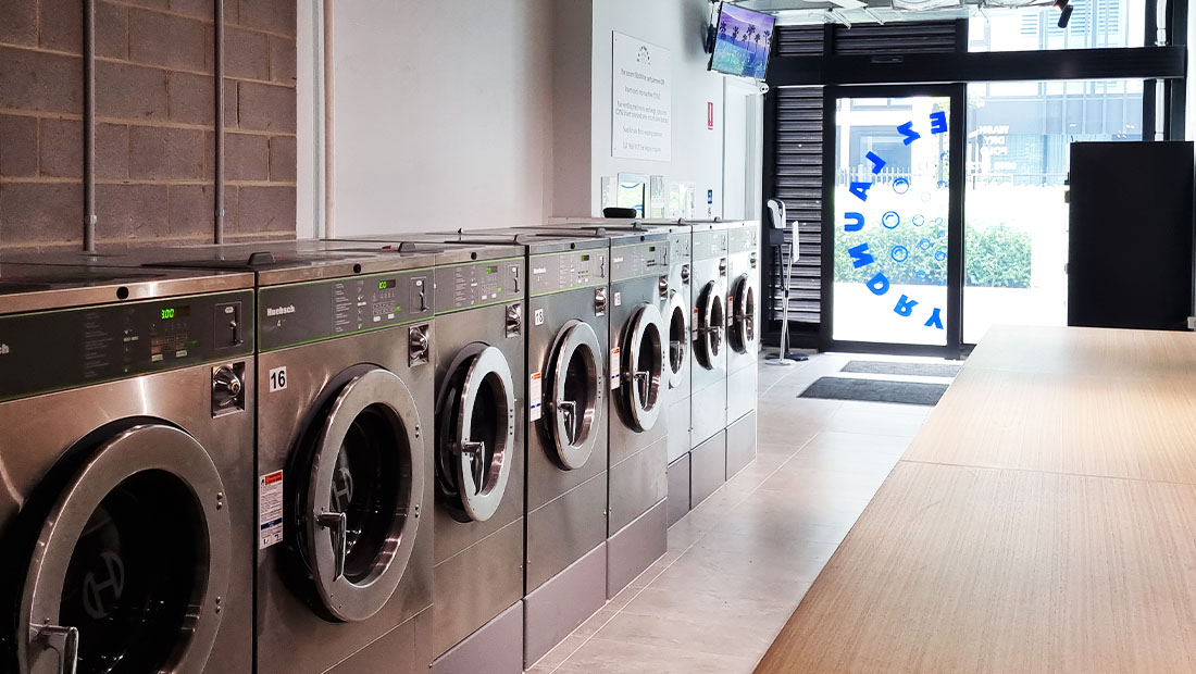 huebsch washing machine EZ Laundry Oakleigh