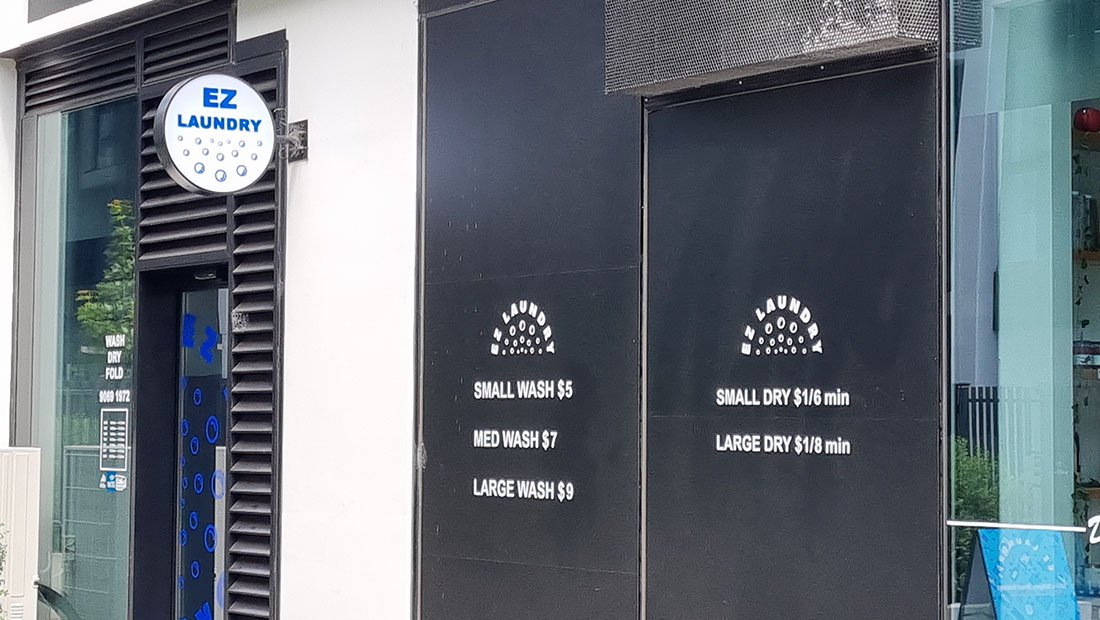 laundromat business EZ Laundry Oakleigh